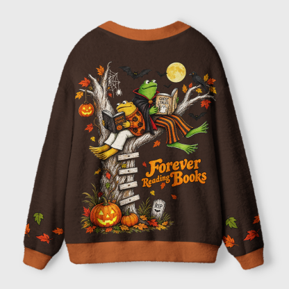 Pagewings Bookish Vibe Light Knit Unisex Cardigan Sweaters