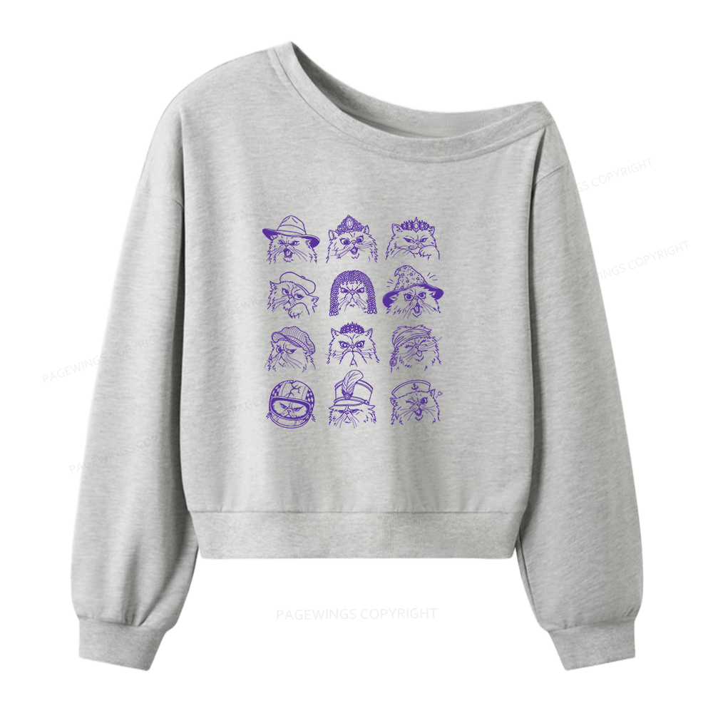 Pagewings Sci Fi Book Lover Women Off Shoulder Sweatshirt