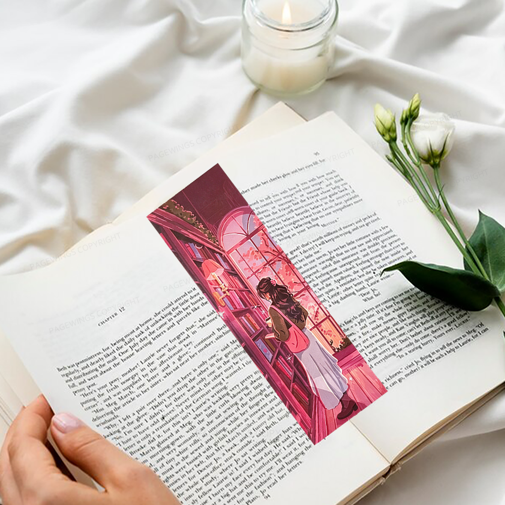 Pagewings Romance Bookstore Bookmark