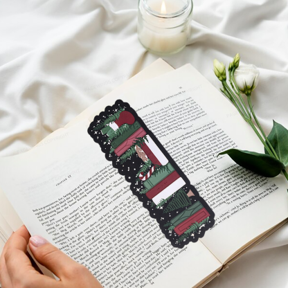 Pagewings Christmas Bookshelf Bookmark