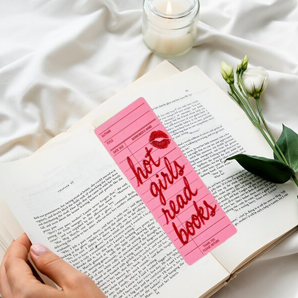 Pagewings Hot Girls Read Books Bookmark