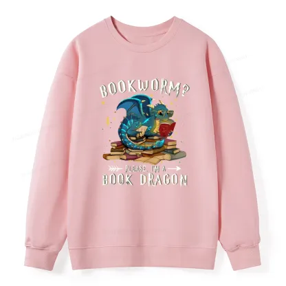 Pagewings Dragon Book Unisex Classic Sweatshirt