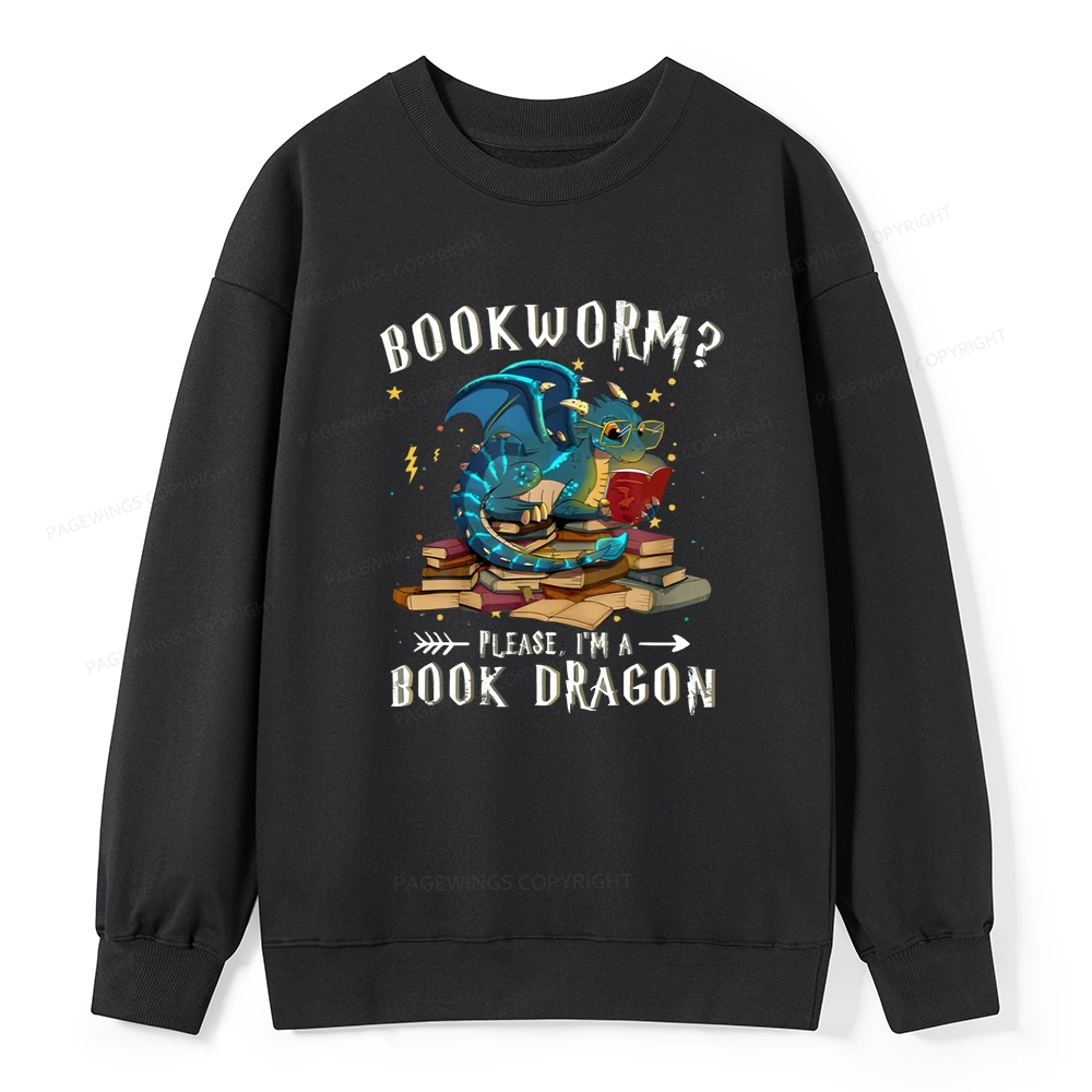 Pagewings Dragon Book Unisex Classic Sweatshirt