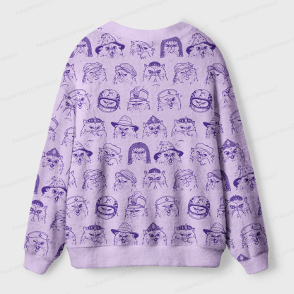 Pagewings Sci Fi Book Lover Light Knit Unisex Cardigan Sweaters