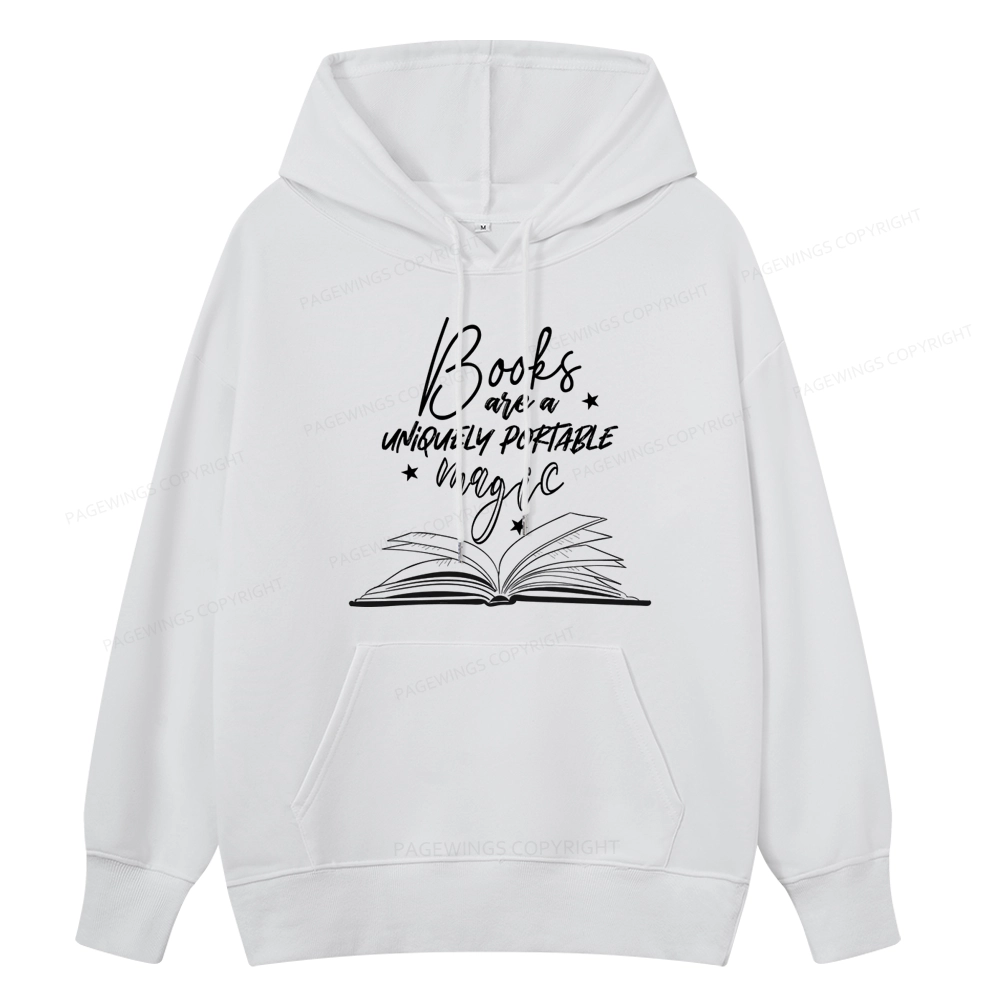 Pagewings Books Are A Uniquely Portable Magic Unisex Classic Hoodie