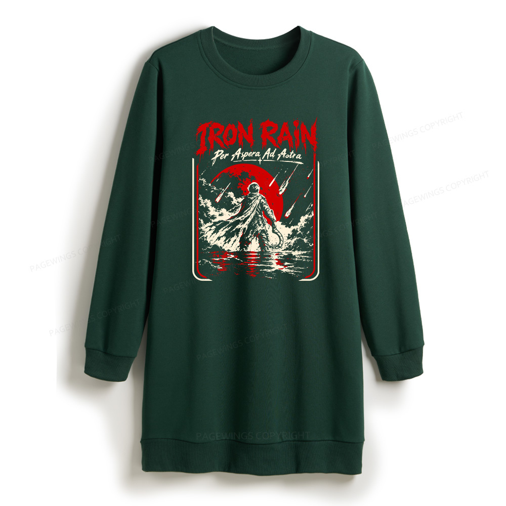 Pagewings Sci Fi Book Lover Sweatshirt Dress