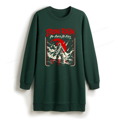 Pagewings Sci Fi Book Lover Sweatshirt Dress