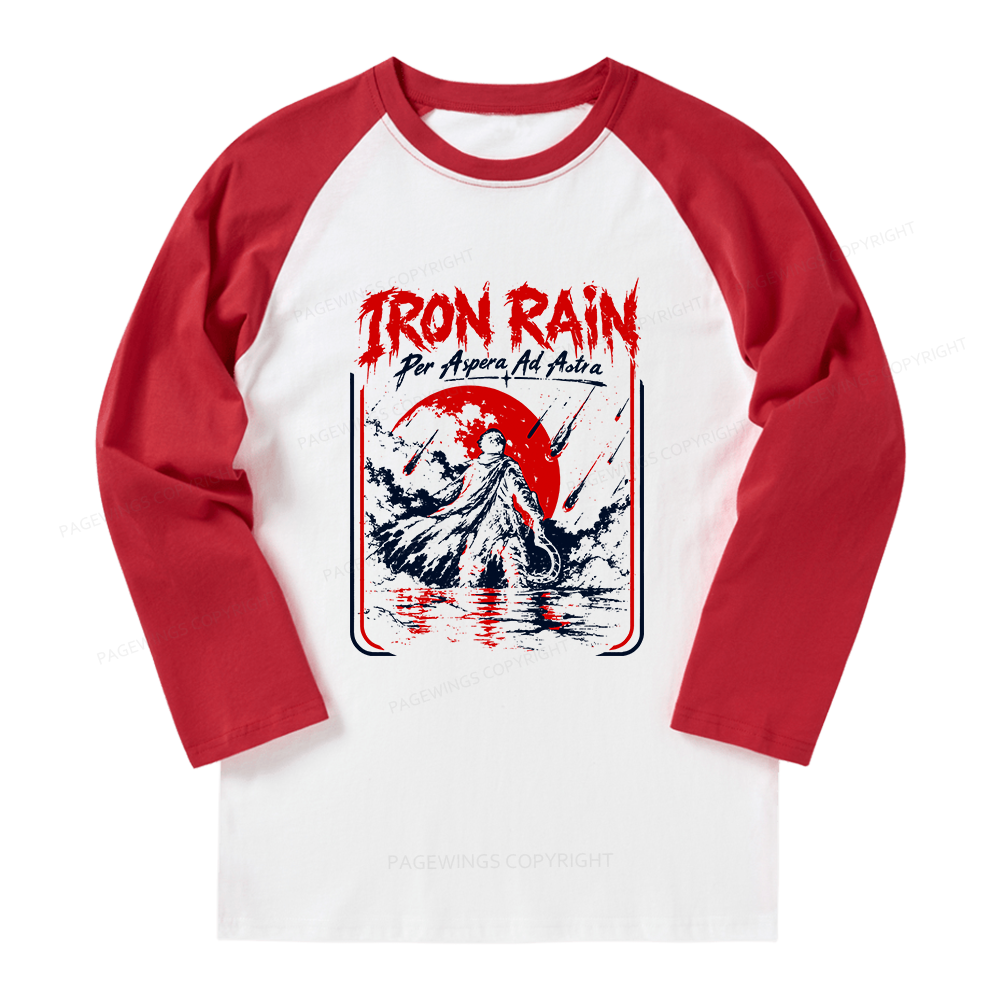 Pagewings Sci Fi Book Lover Long Sleeve Raglan T-shirt