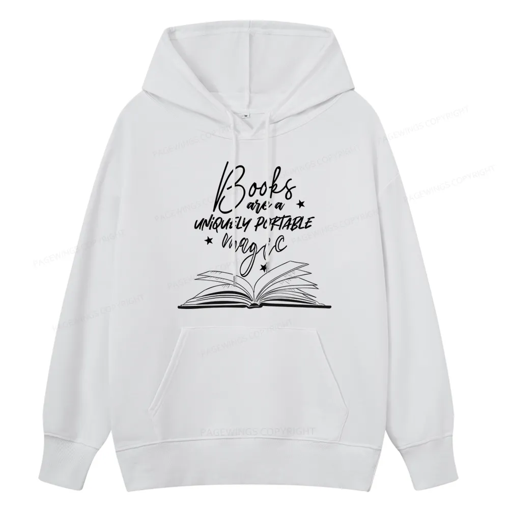 Pagewings Books Are A Uniquely Portable Magic Unisex Classic Hoodie
