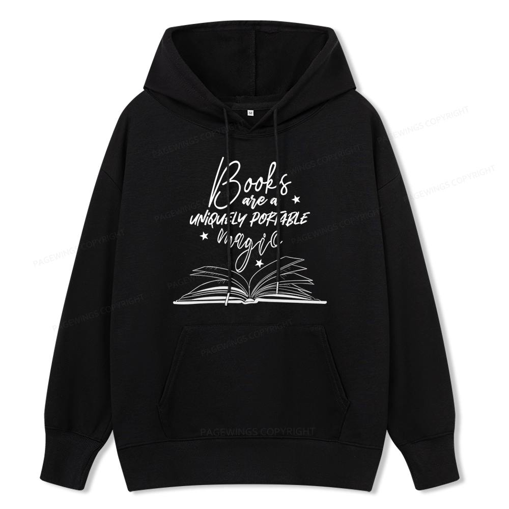Pagewings Books Are A Uniquely Portable Magic Unisex Classic Hoodie