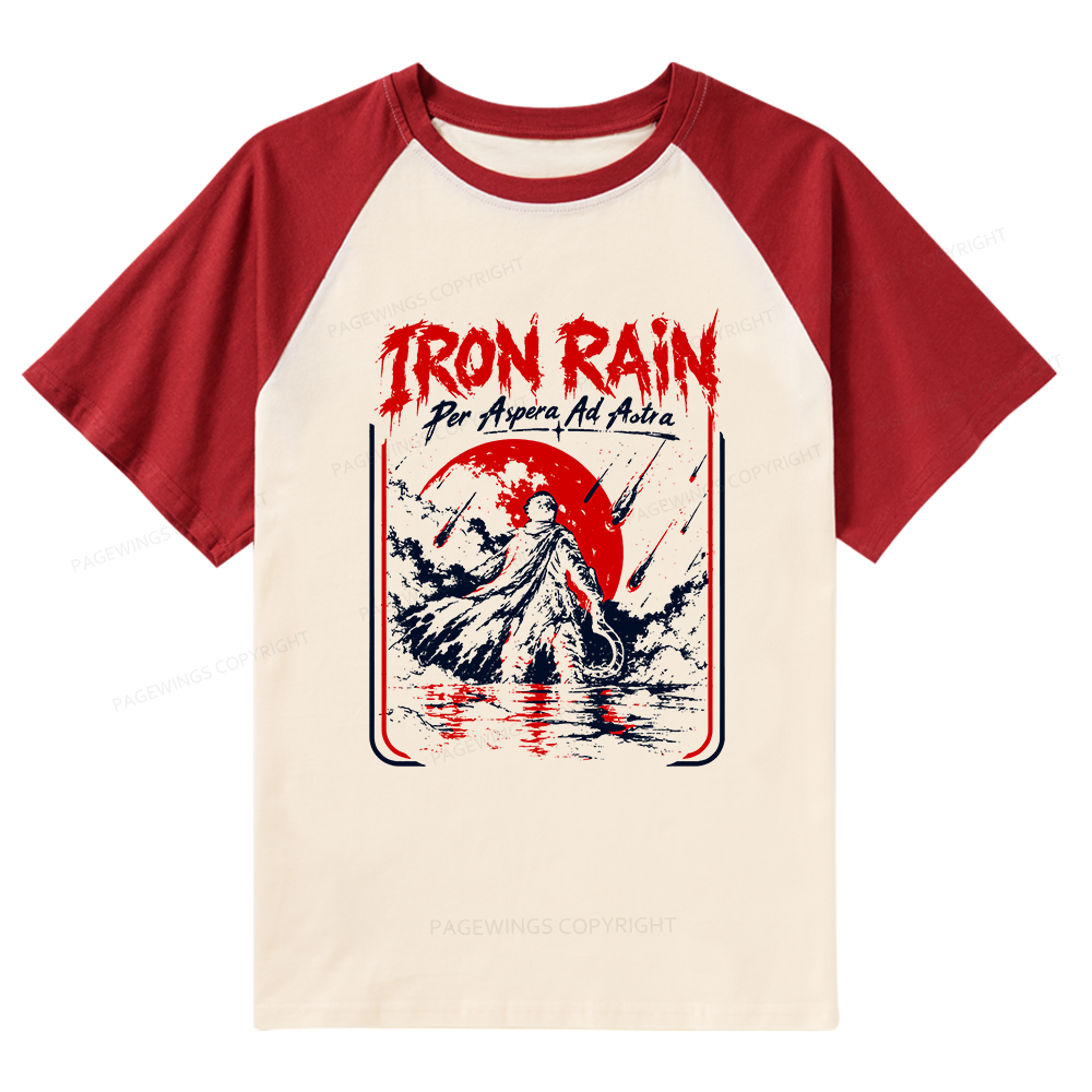 Pagewings Sci Fi Book Lover Raglan T-shirt