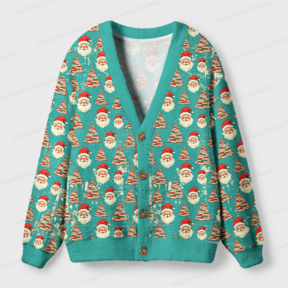Pagewings Christmas Bookish Light Knit Unisex Cardigan Sweaters