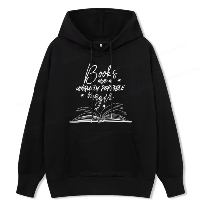 Pagewings Books Are A Uniquely Portable Magic Unisex Classic Hoodie