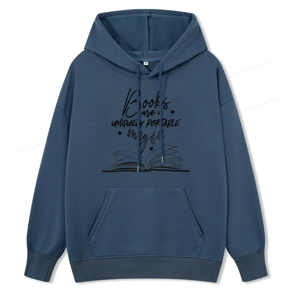 Pagewings Books Are A Uniquely Portable Magic Unisex Classic Hoodie