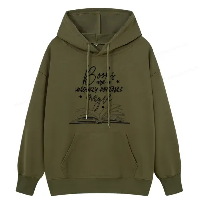 Pagewings Books Are A Uniquely Portable Magic Unisex Classic Hoodie