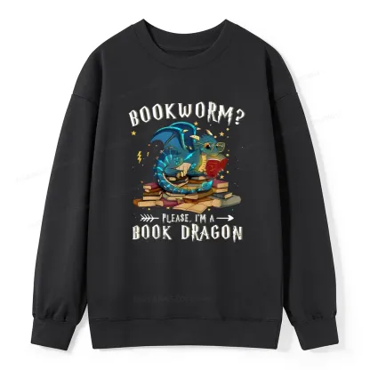 Pagewings Dragon Book Unisex Classic Sweatshirt