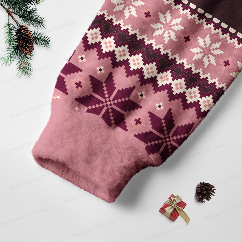 Pagewings Morbid But Full of Whimsy Unisex Ugly Light Knit Sweatshirt