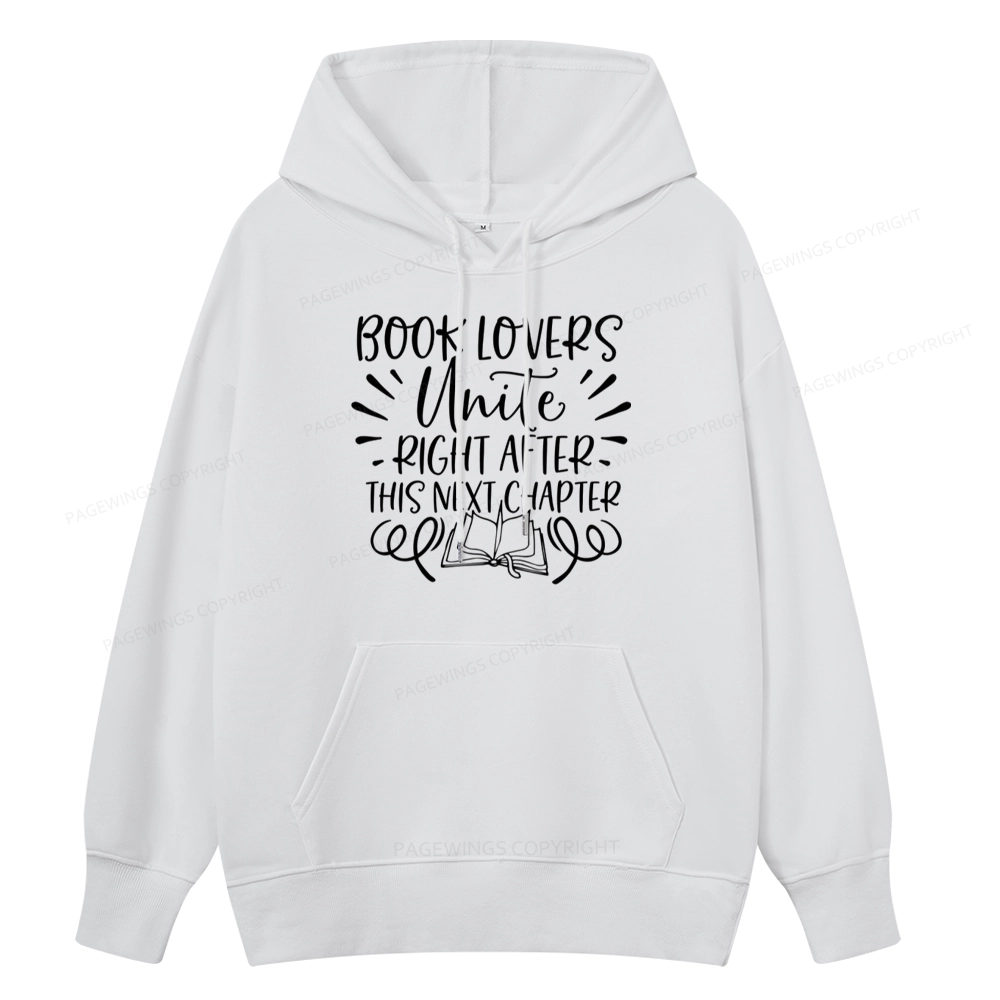 Pagewings Book Lovers Unite Unisex Classic Hoodie
