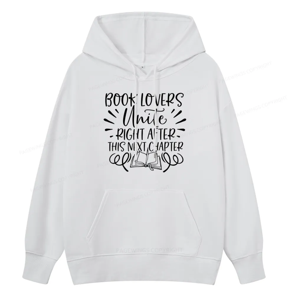 Pagewings Book Lovers Unite Unisex Classic Hoodie