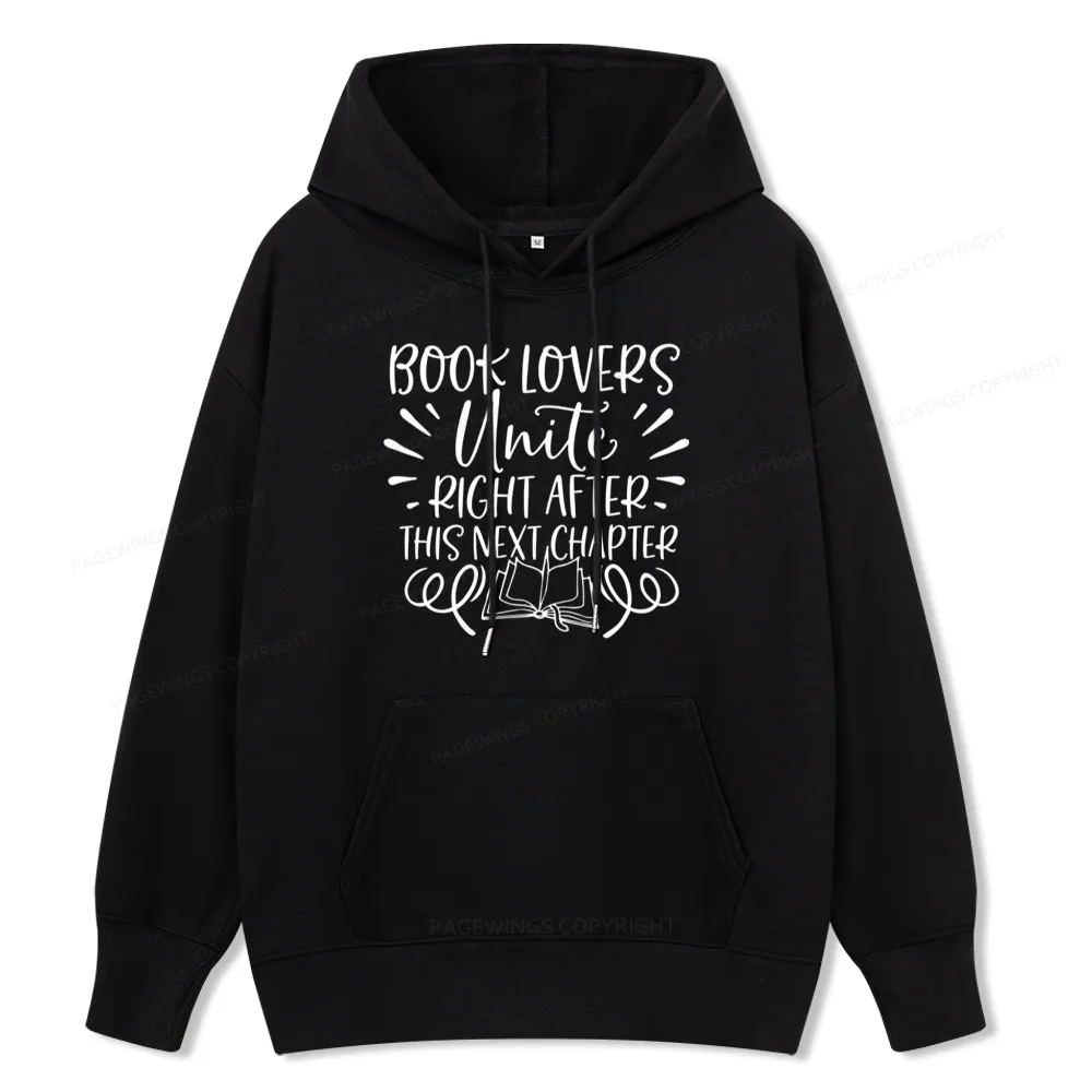 Pagewings Book Lovers Unite Unisex Classic Hoodie