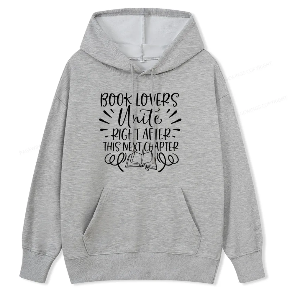 Pagewings Book Lovers Unite Unisex Classic Hoodie