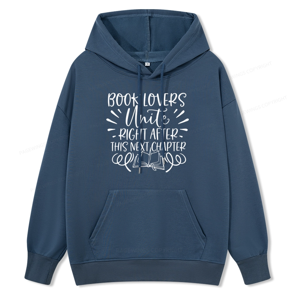 Pagewings Book Lovers Unite Unisex Classic Hoodie