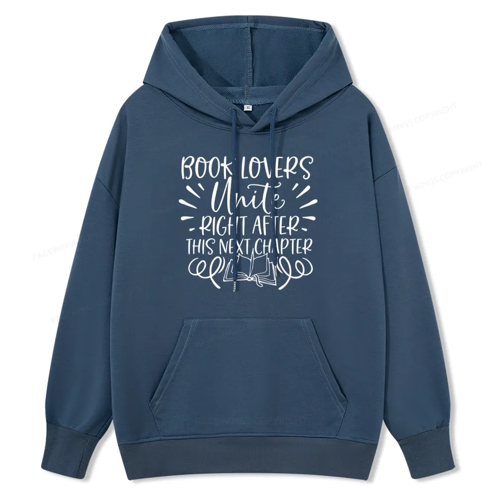 Pagewings Book Lovers Unite Unisex Classic Hoodie