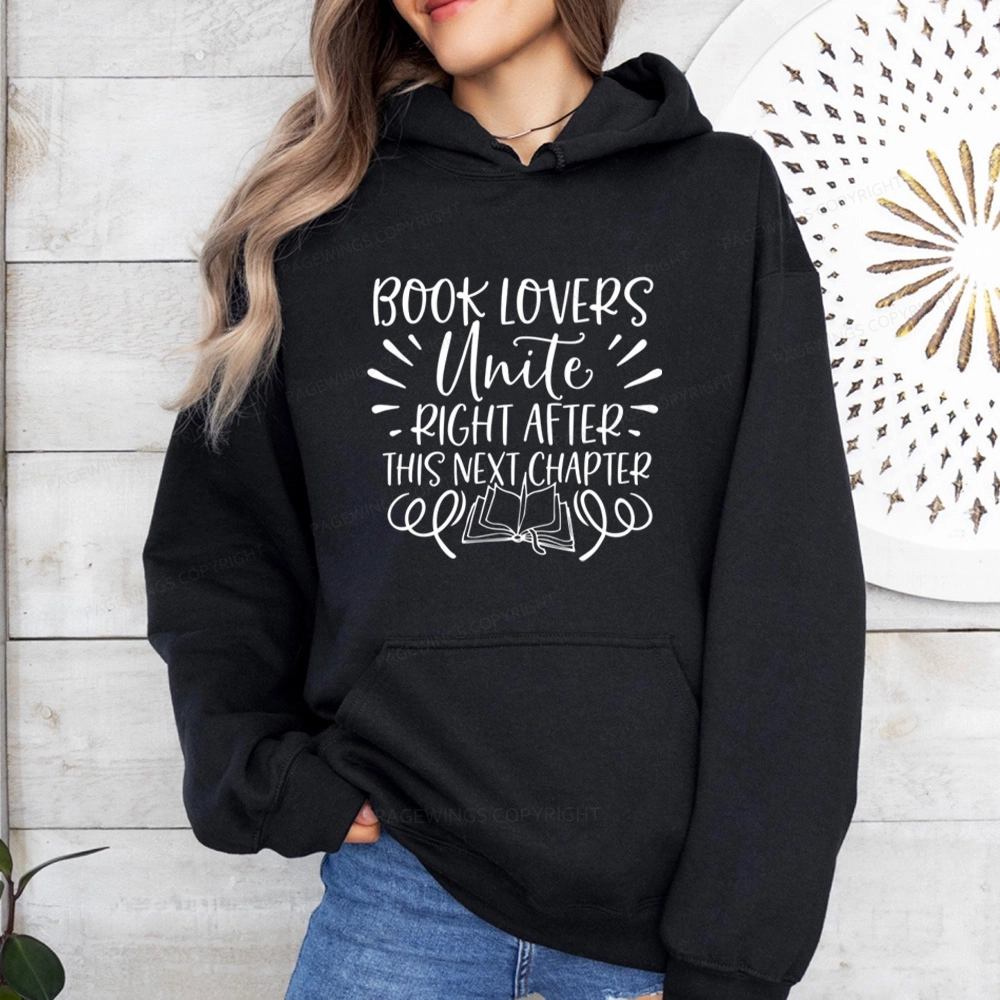 Pagewings Book Lovers Unite Unisex Classic Hoodie