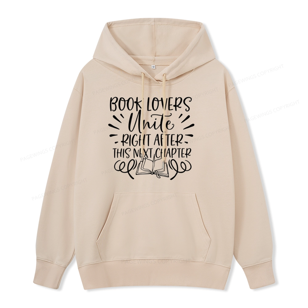 Pagewings Book Lovers Unite Unisex Classic Hoodie