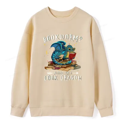 Pagewings Dragon Book Unisex Classic Sweatshirt