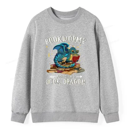 Pagewings Dragon Book Unisex Classic Sweatshirt
