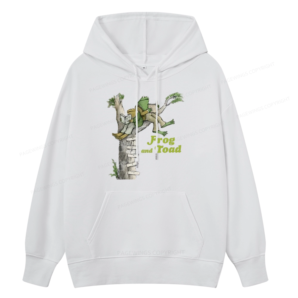 Pagewings Frog and Toad Old Book Unisex Classic Hoodie