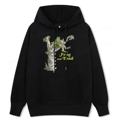 Pagewings Frog and Toad Old Book Unisex Classic Hoodie