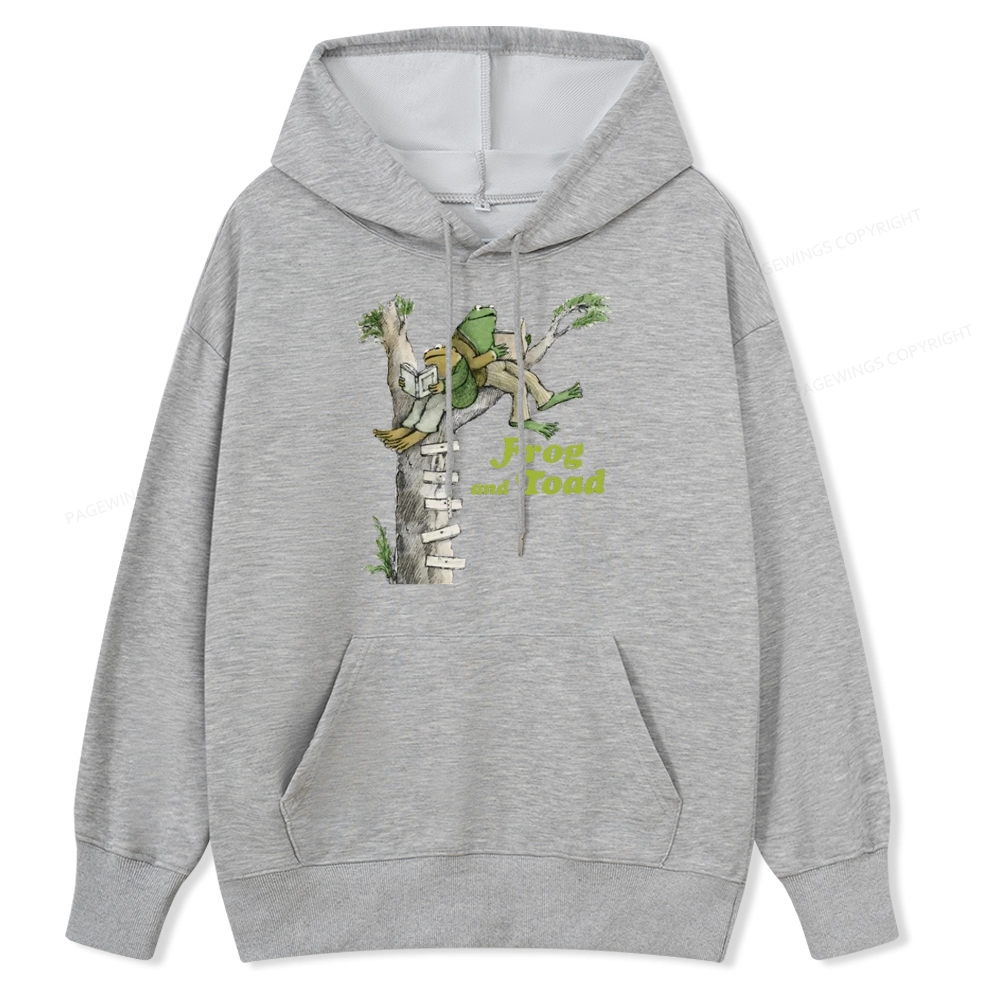 Pagewings Frog and Toad Old Book Unisex Classic Hoodie