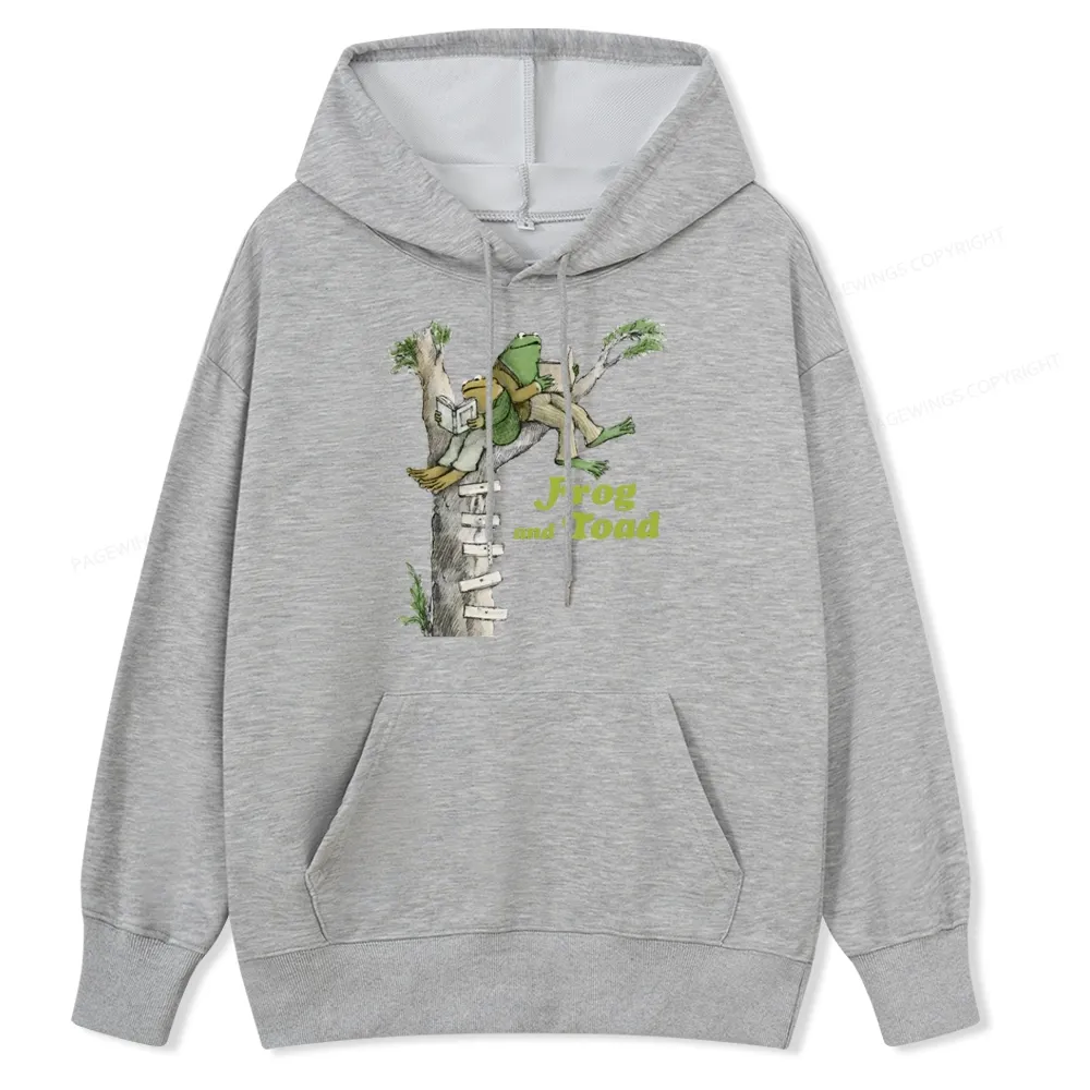 Pagewings Frog and Toad Old Book Unisex Classic Hoodie