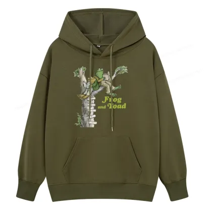 Pagewings Frog and Toad Old Book Unisex Classic Hoodie