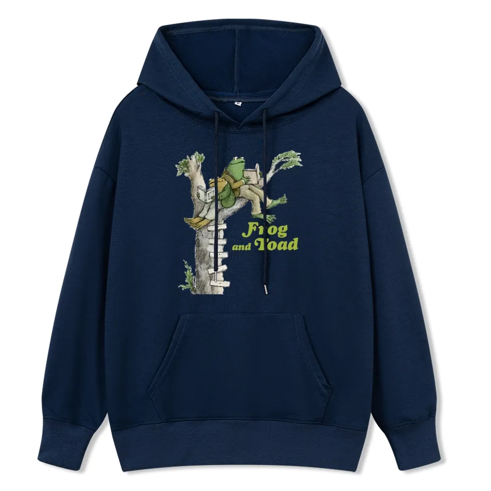 Pagewings Frog and Toad Old Book Unisex Classic Hoodie