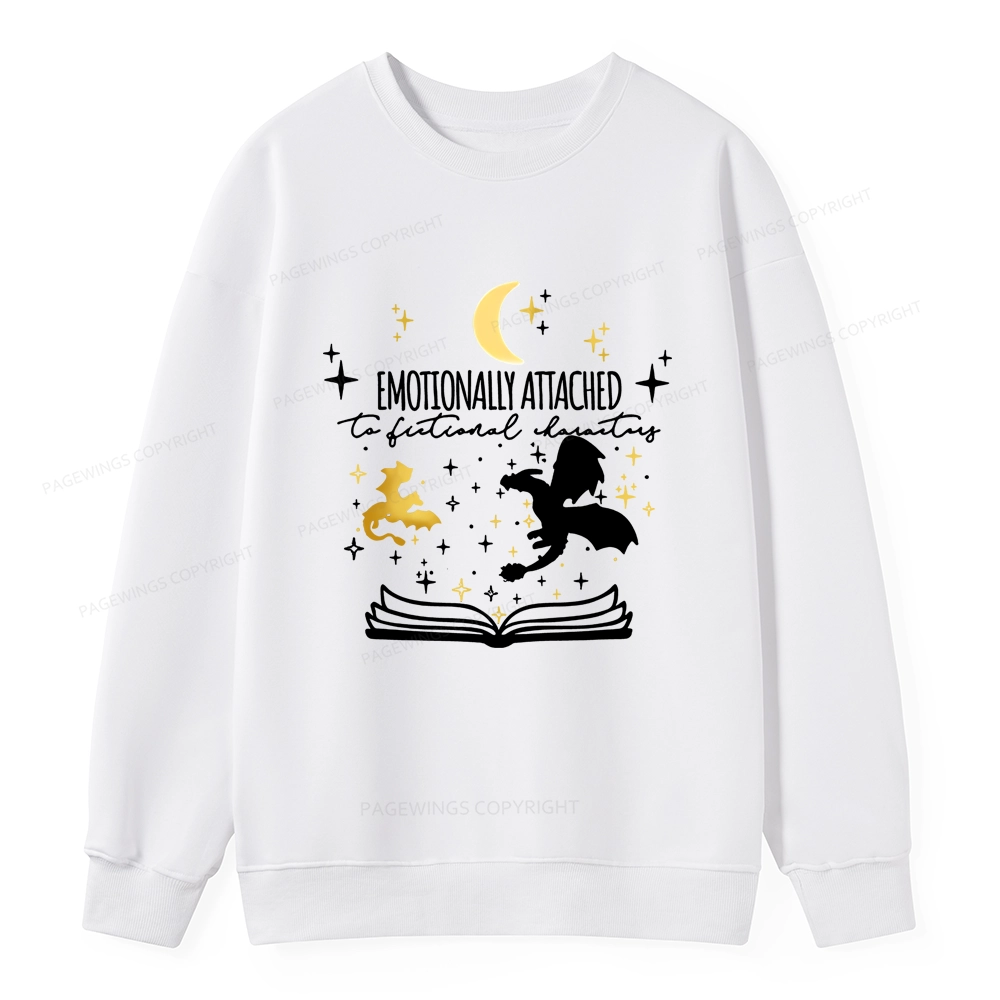 Pagewings Fourth Wing Dragon Unisex Classic Sweatshirt