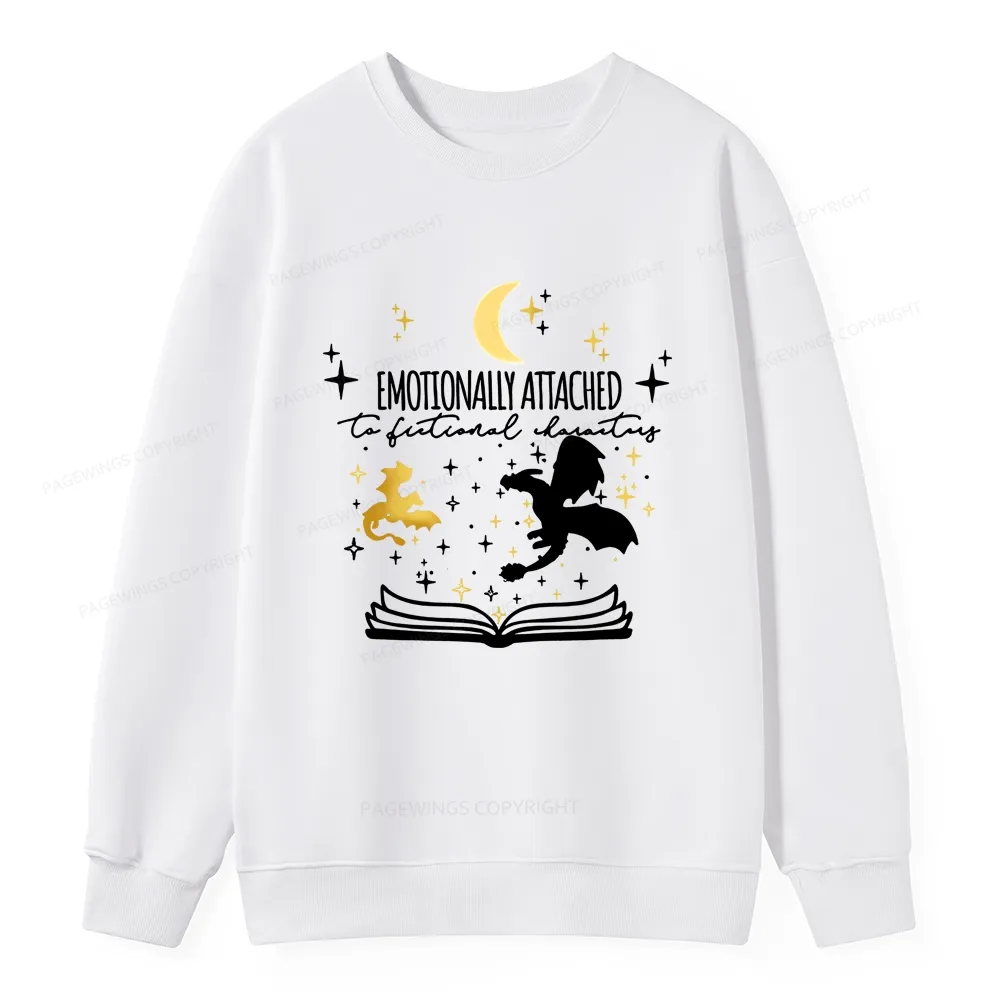 Pagewings Fourth Wing Dragon Unisex Classic Sweatshirt