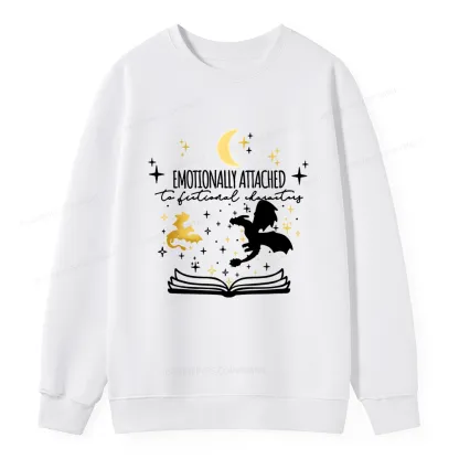 Pagewings Fourth Wing Dragon Unisex Classic Sweatshirt