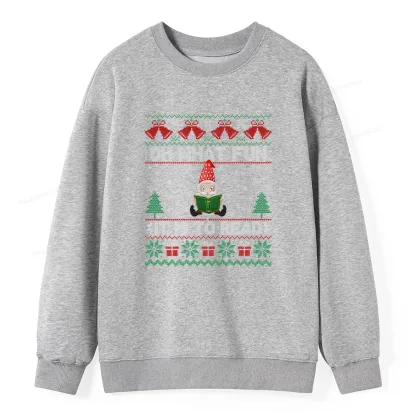 Pagewings Oh What Fun It Is To Read Unisex Classic Sweatshirt