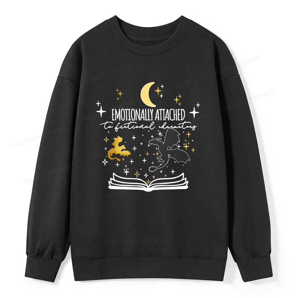 Pagewings Fourth Wing Dragon Unisex Classic Sweatshirt