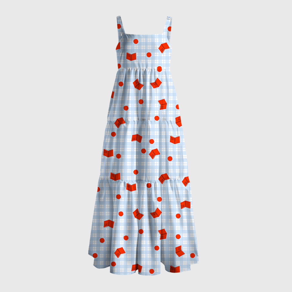 Pagewings Bookish Summer Maxi Dress