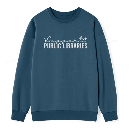Pagewings Public Libraries Unisex Classic Sweatshirt