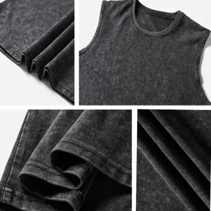 A-水洗背心上架模板Pagewings 文案 Unisex Washed Tank Top