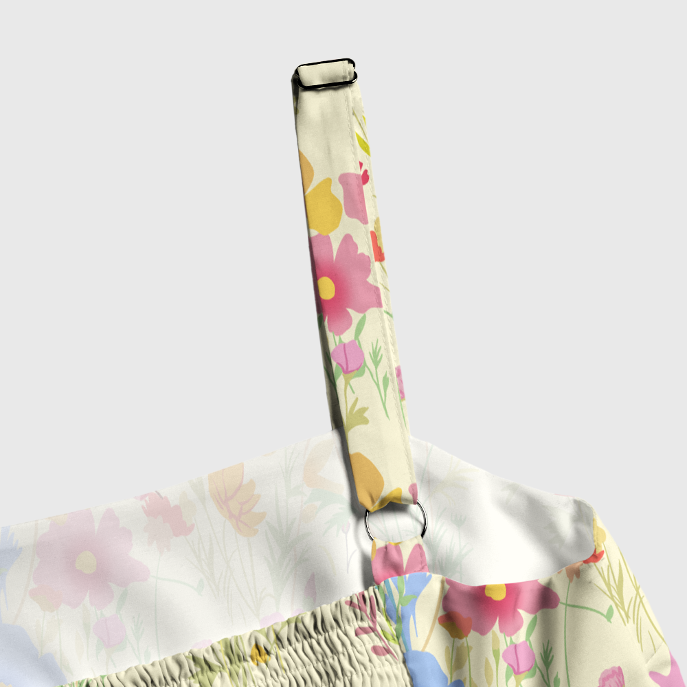 Pagewings Floral Book Lover Square Neck Bookish Maxi Dress