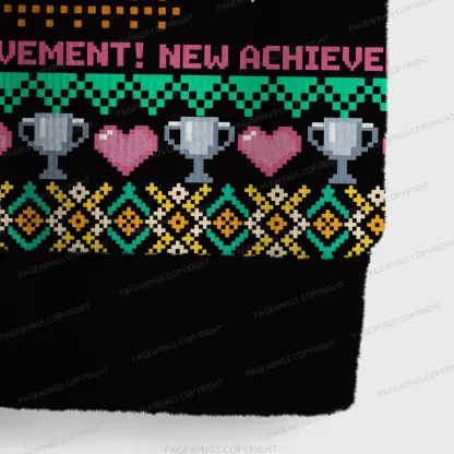 Pagewings New Achievement Unisex V-Neck Ugly Knit Vest