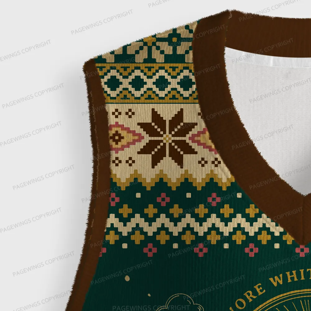 Pagewings Truthless Of Shinovar Unisex V-Neck Ugly Knit Vest