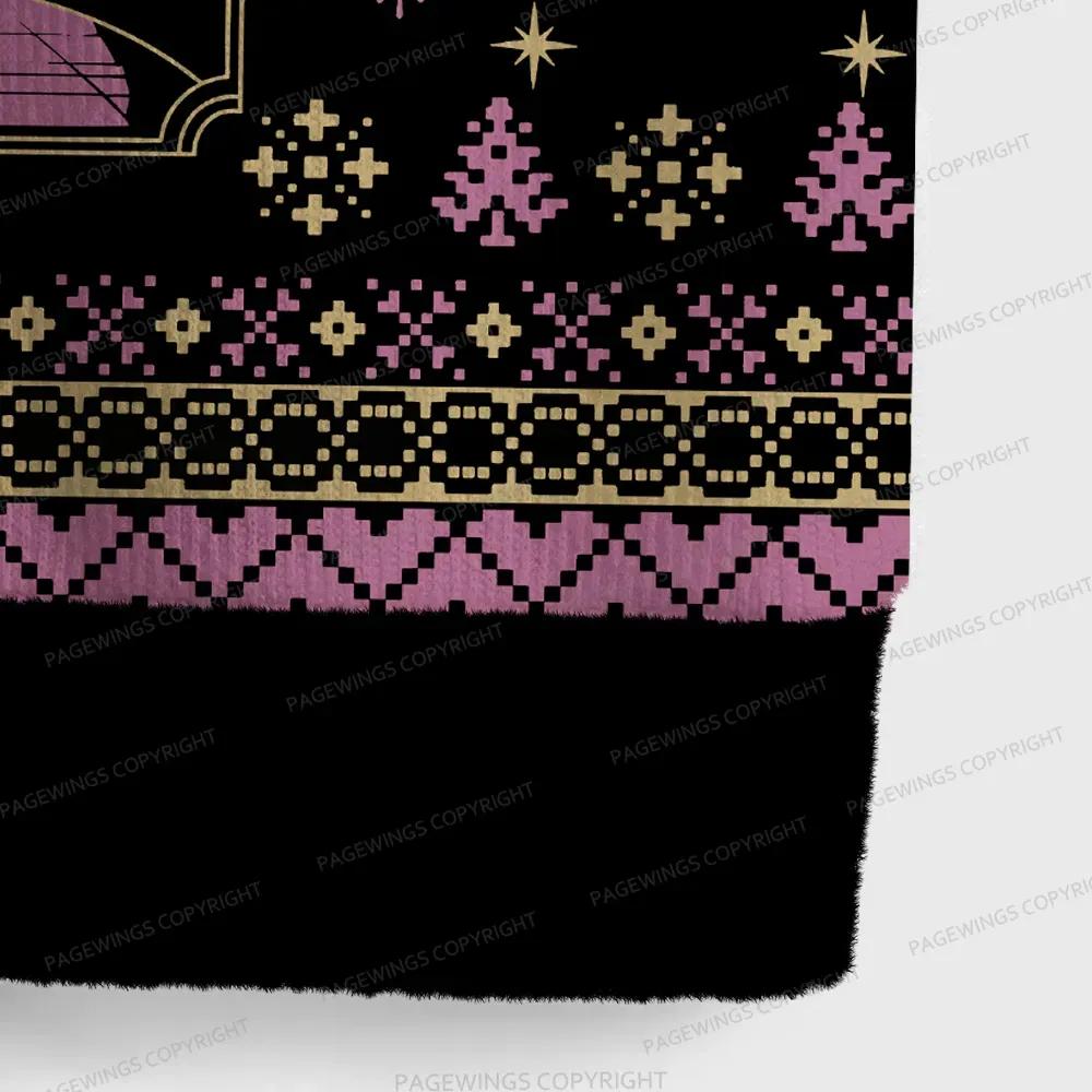 Pagewings The Rise And Fall Of Sanctuary Moon Unisex V-Neck Ugly Knit Vest