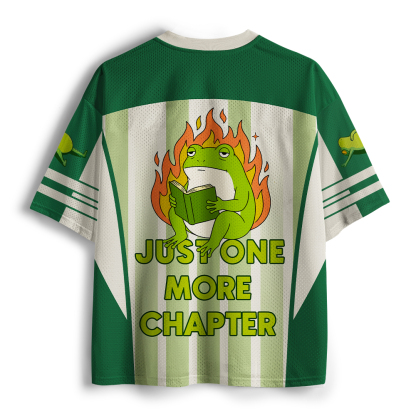 Pagewings Just One More Chapter Unisex Mesh Jersey